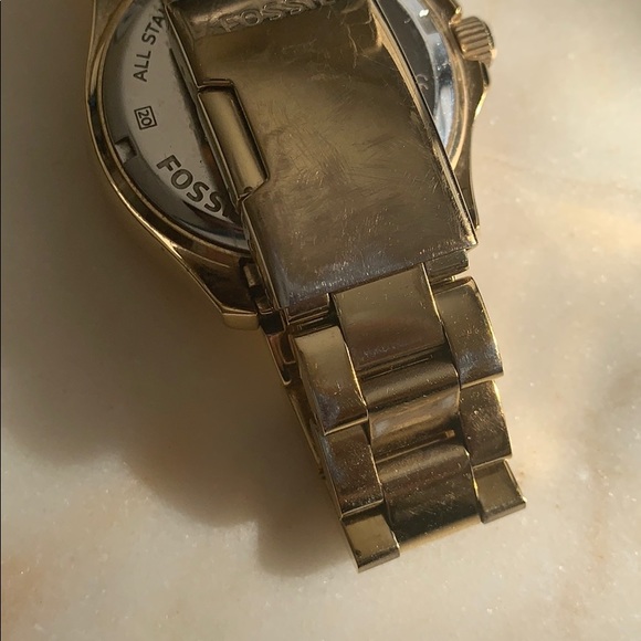 FOSSIL WATCH - Gold - Picture 3 of 4